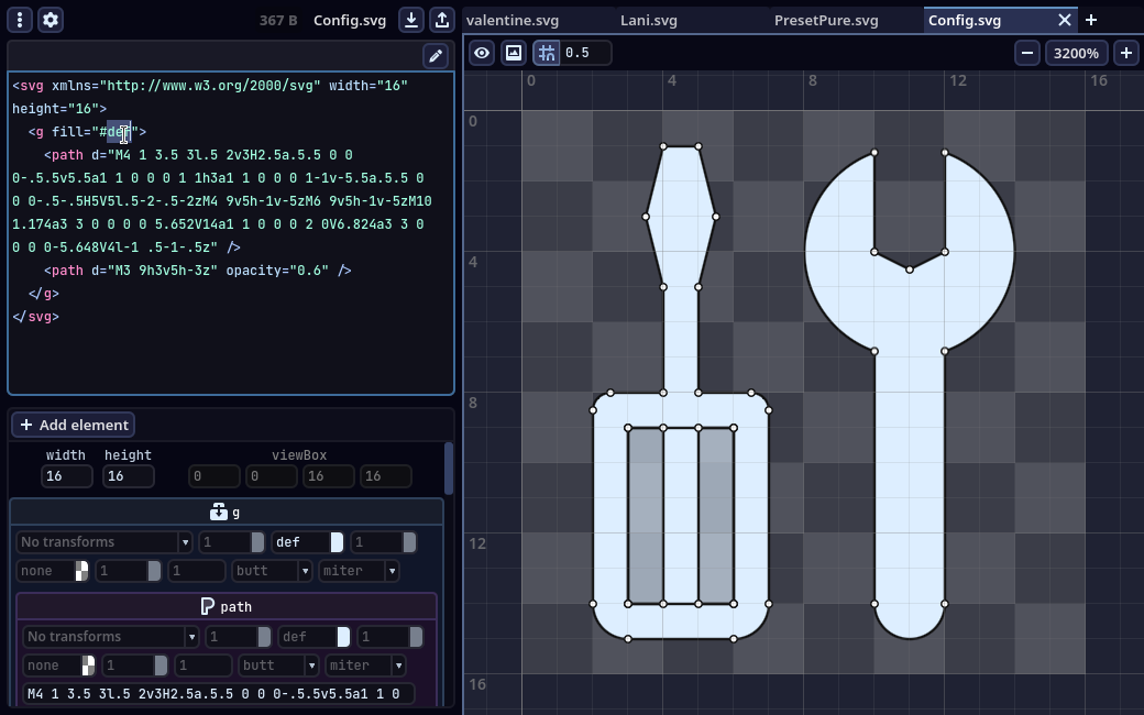 Screenshot of GodSVG (1)